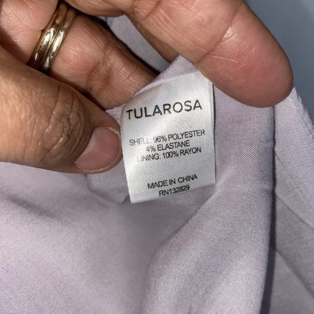 Tularosa Pink Pinstripe Blazer Jacket NWT - Picture 7 of 9